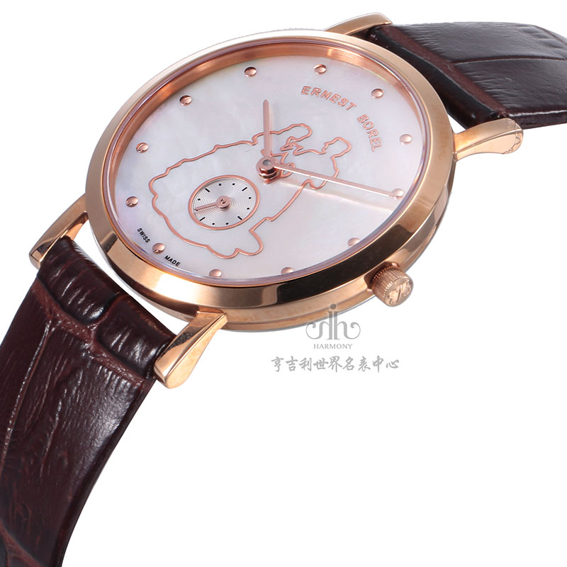 依波路典雅石英女款BGR850N-49061BR